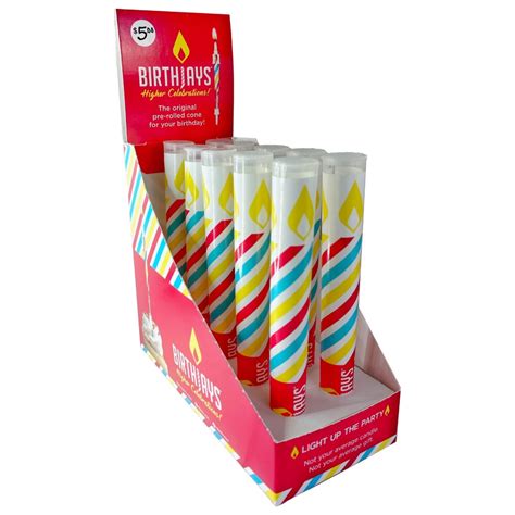 BirthJays Pre-Rolled Joint Birthday Candles 🎂 – Mission Dispensary