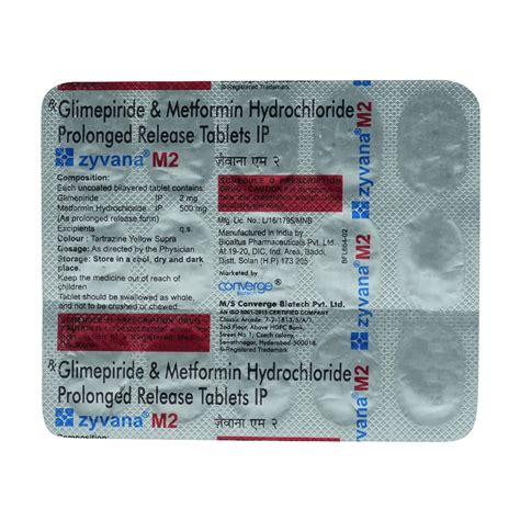 Zyvana M2 Tablet 15's Price, Uses, Side Effects, Composition - Apollo ...