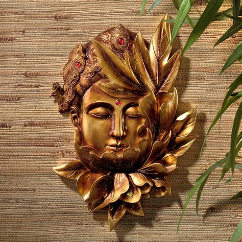 Design Toscano Enlightened Deity Guan Yin Wall Sculpture & Reviews ...