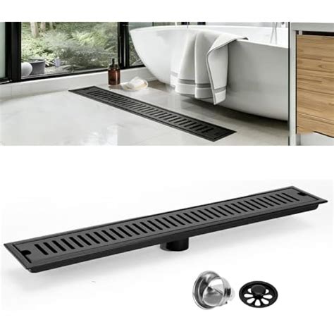 tonchean 24 Inch Linear Shower Drain, SUS 304 India | Ubuy