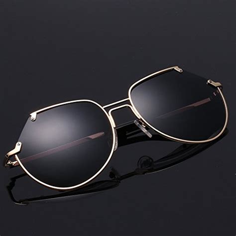 Unisex UV Protected Aviator Goggles Black Premium stylish avitator ...