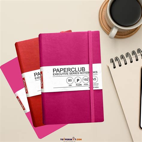 PaperClub Classic Series A5 Notebooks - 192 Pages, Unruled (Pack of 1 ...