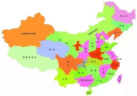 中国34个省地图图片展示_地图分享