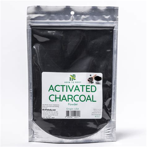 Activated Charcoal Powder - Herb To Body