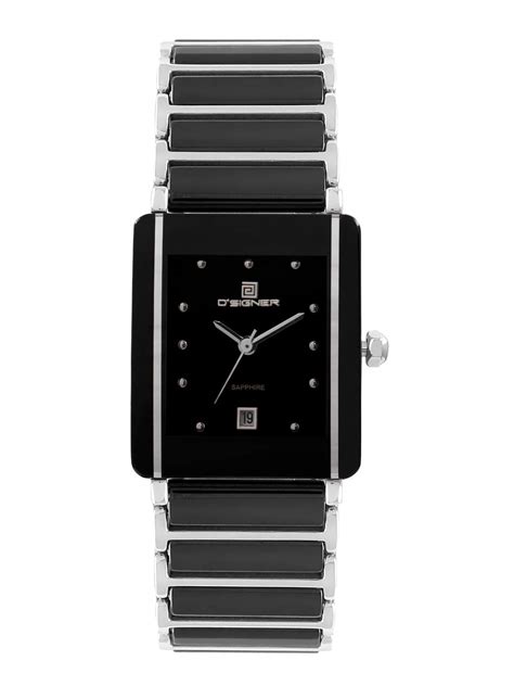 D'SIGNER Analog Black Dial Men's Watch-772BCR : Amazon.in: Fashion