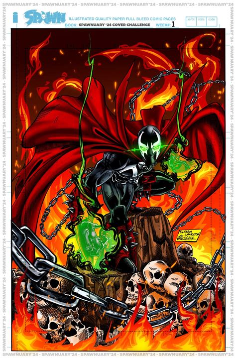 ArtStation - Spawn Comic Book Cover