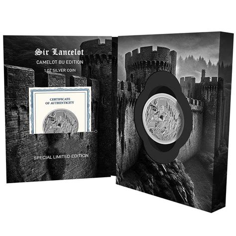 SIR LANCELOT Camelot Special Edition 1 Oz Silver Coin 2024