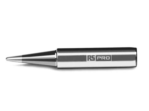 RS PRO | RS PRO 0.5 mm Straight Conical Soldering Iron Tip for use with ...