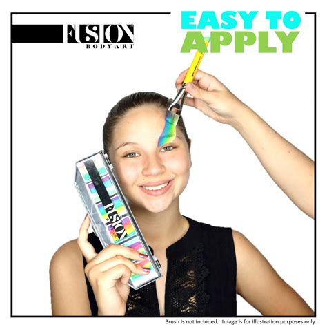 Buy FUSION BODY ART Professional Face Painting Palette – Mermaids ...