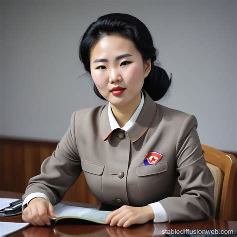 North korean women