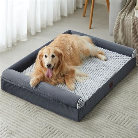 Amazon.com : WNPETHOME Dog Beds for Large Dogs, Orthopedic Sofa Dog Bed ...
