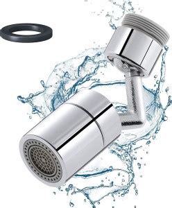 LEOPAX 720 Degree Rotating Universal Splash Filter Sink Faucet, Kitchen ...
