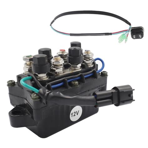 Stroke Relay Assembly with Outboard Motor Switch for Yamaha 7038256301 ...