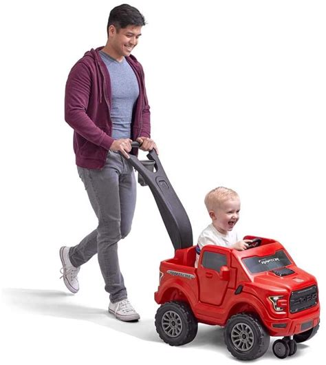 Buy Step2 2-in-1 Ford F-150 Raptor | Kids Ride On Push Car | Red ...
