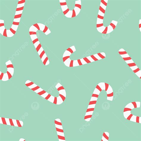Candy Cane Pattern Seamless