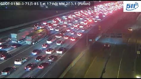 I-75/85 South crash on Atlanta Downtown Connector | 11alive.com