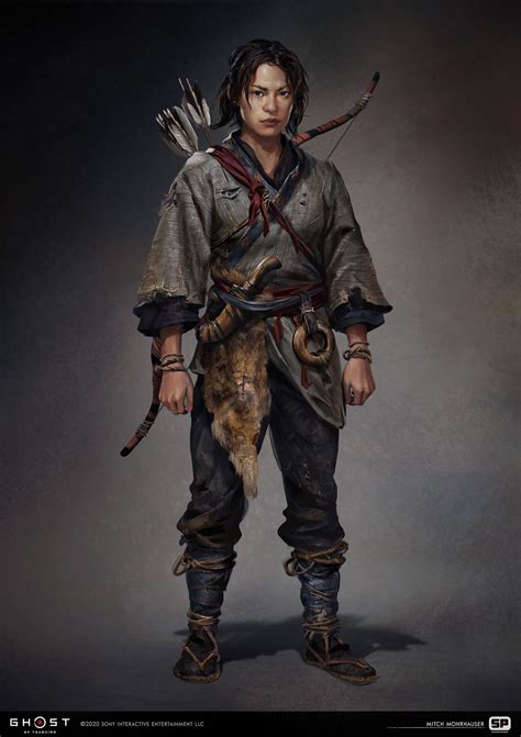 ArtStation - Ghost of Tsushima - Yuna, Mitch Mohrhauser | Ghost of ...