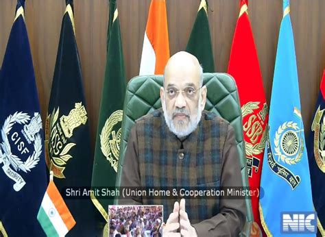 केंद्रीय गृह एवं सहकारिता मंत्री श्री अमित शाह वीडियो कॉन्फ्रेंसिंग के ...