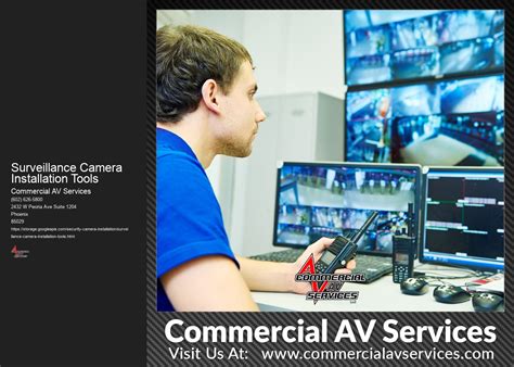 Surveillance Camera Installation Tools