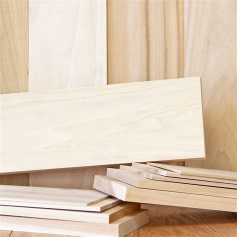 1/2” x 3” x 24” Poplar Solid Hardwood Unfinished for Crafts, DYI ...