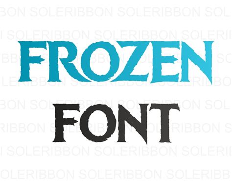Frozen Font Free - Dafont Free
