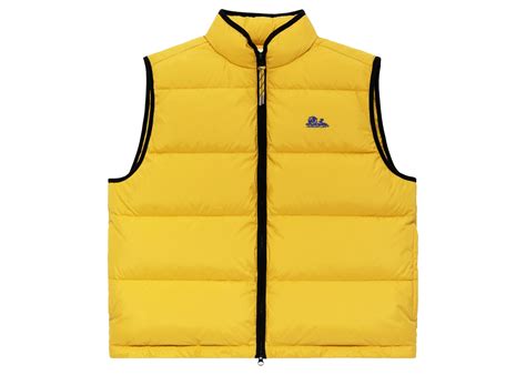 ช้อป Aime Leon Dore Down Puffer Vest Yellowของแท้ที่ SASOM