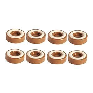 LOSA 8pcs Non-Skid Furniture Caster Cups Coasters Desk Riser Sofa ...
