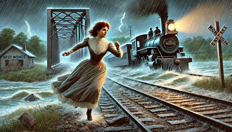 Kate Shelley's Heroic Act in 1881 - Today In Railroad History
