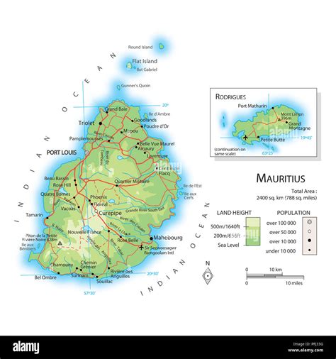 Tourism Map Of Mauritius In India – EBRC