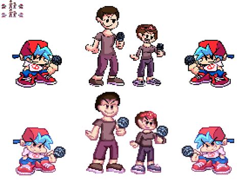 FNF Week 6 Sprites 的图像结果