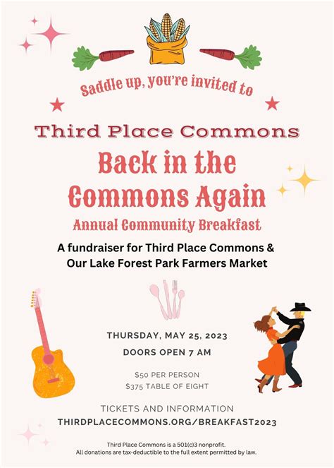 Shoreline Area News: The Third Place Commons Community Breakfast Is ...