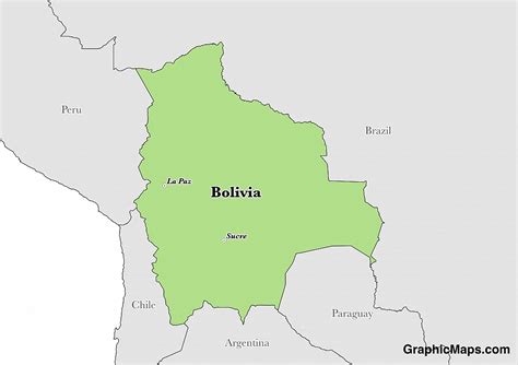 Bolivia's Languages - GraphicMaps.com