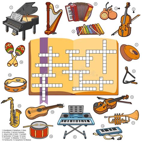 Large Stringed Instrument Crossword at Herman Genovese blog