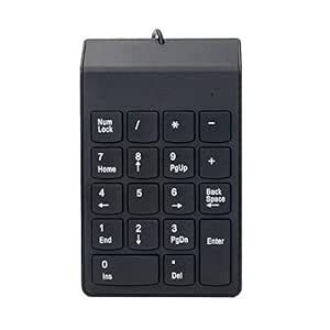 BIG BOOM ® 2X(USB Numeric Keypad,USB 18 Key Number Numeric Keypad ...