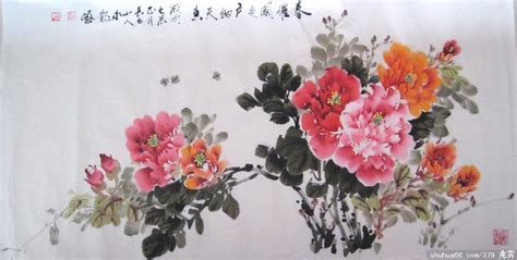 (traditional Chinese painting)国画3.5米乘1米山水画,字画书画国画,卷轴以装裱7/3 KN5A ...