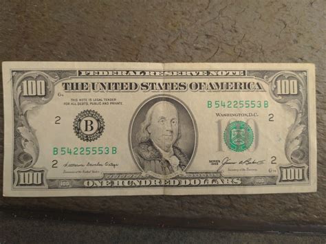 Federal Reserve 100 dollar bill 1985 series | eBay