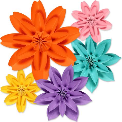 Amazon.com : Spring 3D Paper Flowers Bulletin Board for Wall Classroom ...