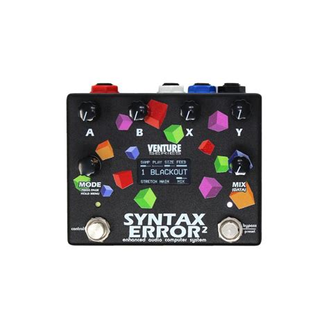 Alexander Pedals Syntax Error 2 Stereo Pitch Shift Pedal – Stompbox.in