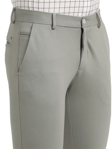 Pista Bi-Stretch Solid Trousers | Casual Trousers – ottostore.com