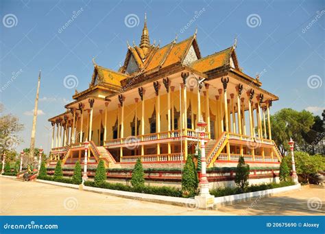 Buddhist temple, cambodia stock photo. Image of cambodia - 20675690