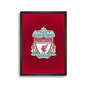 LAMRON Liverpool Football Club Wall Decoration Art Framed Poster, 12 ...