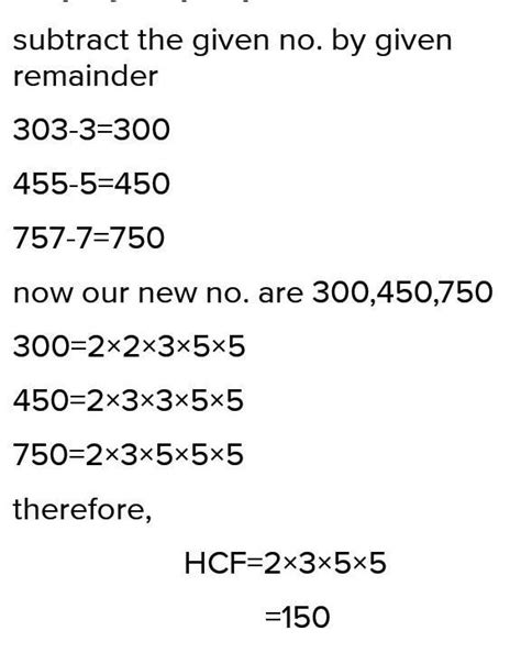 Find the largest number which divides 303 , 455 and 757 leaving the ...
