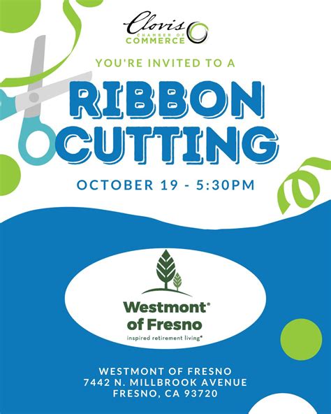Westmont of Fresno is having a ribbon cutting! This event will be held ...