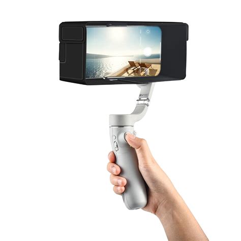 Sunshade Mobile hood for DJI OSMO MOBILE gimbals - DJI OM 6/OSMO 5/ OM ...