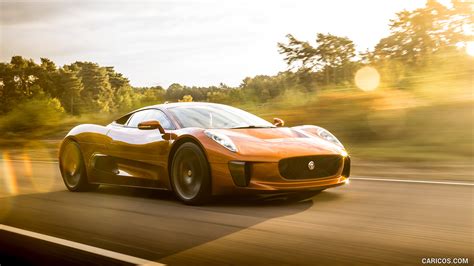 2015 Jaguar C-X75: James Bond Car from Spectre | Front