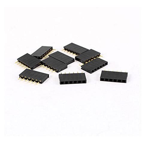 AST Works 10X MEGA2560 UNO 6 Pin 2.54 mm Stackable Long Legs Femal ...