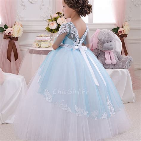 Robe bleu on sale ciel mariage