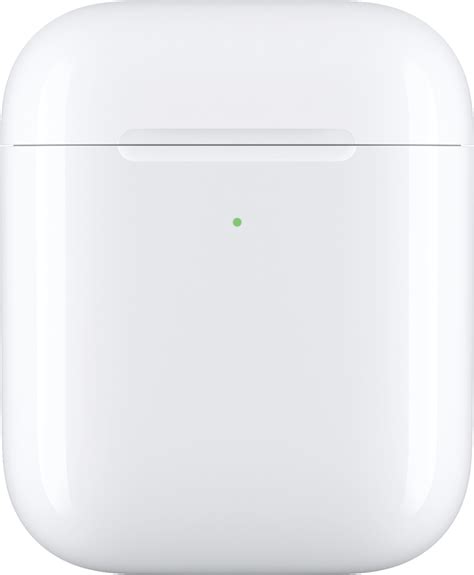 Apple AirPods Wireless Charging Case White MR8U2AM/A - Best Buy