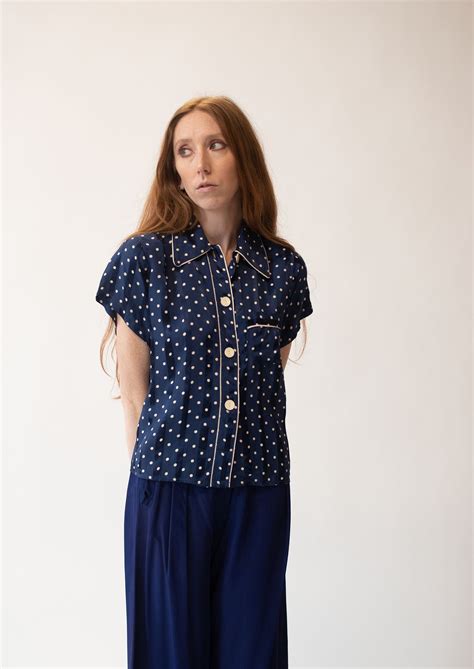 1940s Blue Pajamas Set – Female Hysteria Vintage