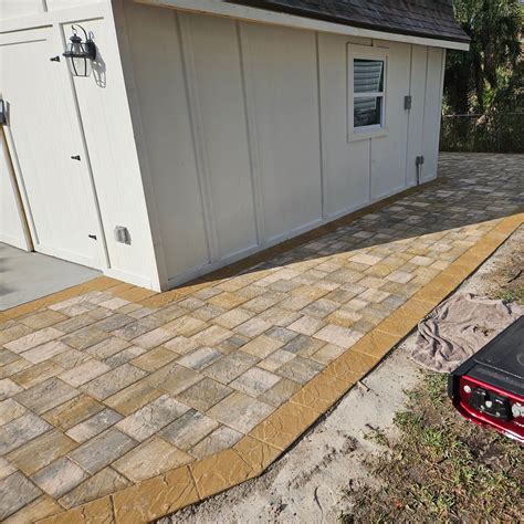 Port Charlotte Paver Walkway Install | Starshine Surfaces